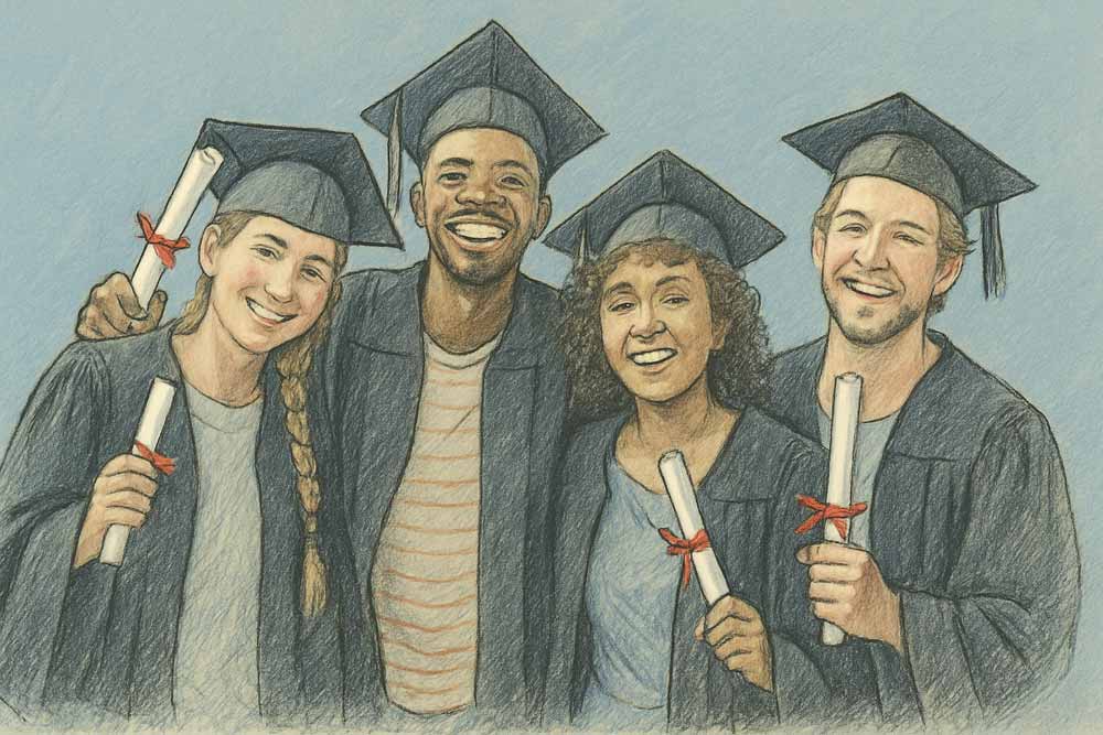 SEO backlinks for the education industry with young graduates